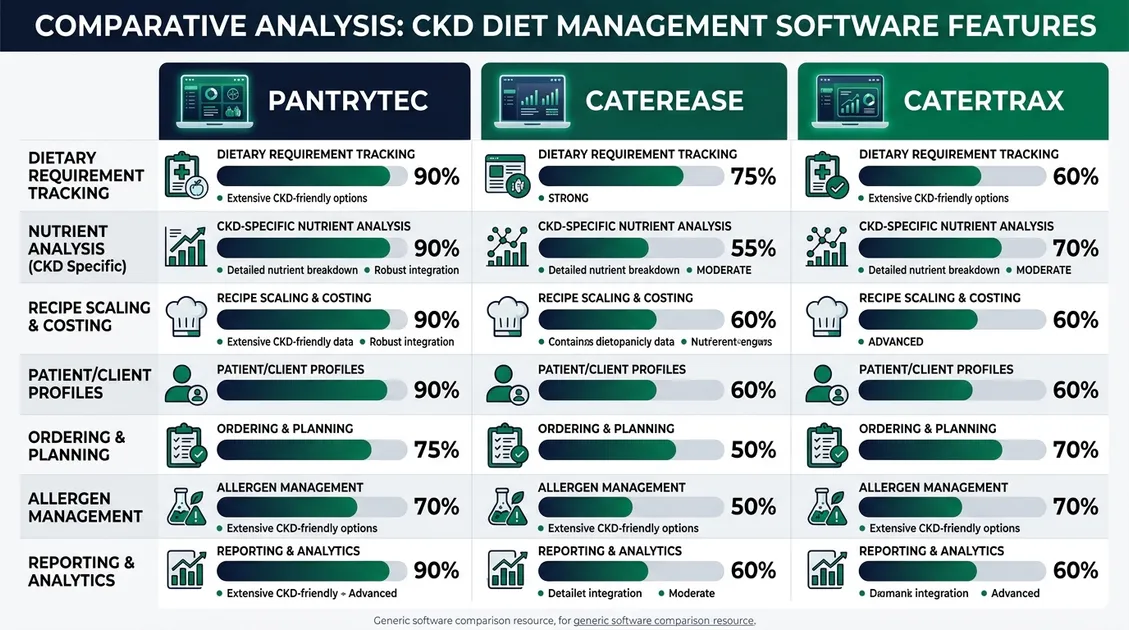 Dietitian-Approved Cycle Menus for Senior Care Facilities - Infographic showing CKD prevalence statistics and renal diet nutrient limits for senior care Dietitian-Approved Cycle Menus for Senior Care Facilities - Infographic showing CKD prevalence statistics and renal diet nutrient limits for senior care
